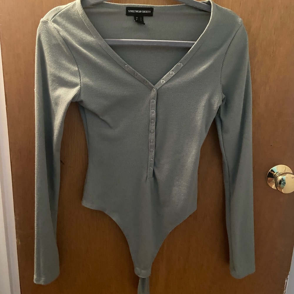 Green bodysuit